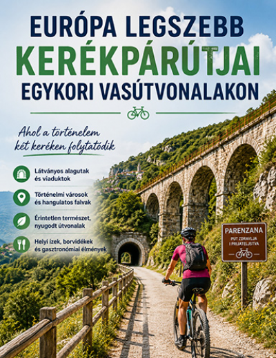 EURÓPA LEGSZEBB KERÉKPÁRÚTJAI EGYKORI VASÚTVONALAKON